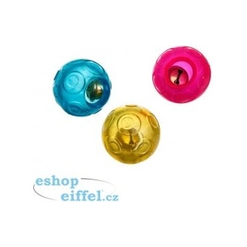 Karlie Hračka pro kočky míček s Catnipem a zvonkem 4cm