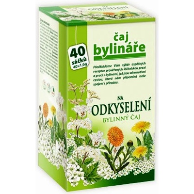 Bylinář Váňa Na odkyselení organismu čaj 40 x 1,6 g