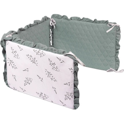 Sensillo Обиколник за легло Sensillo - Зелени клонки (SILLO-2231067)