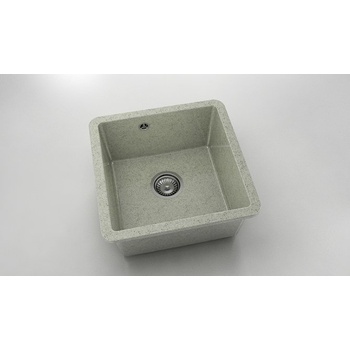 Image 1 of FAT Мивка за долно вграждане Vanguard 222, Granicite, 210 Pewter, с включен сифон