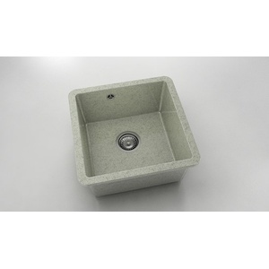 FAT Мивка за долно вграждане Vanguard 222, Granicite, 210 Pewter, с включен сифон - bogdanmebel Мивка за вграждане