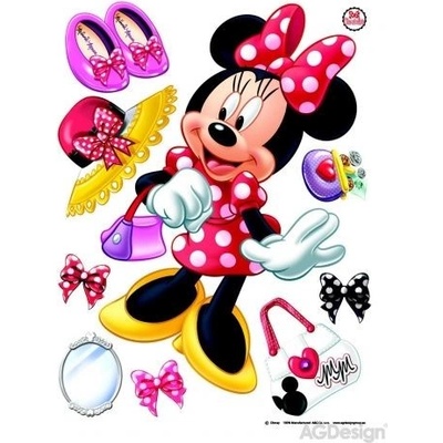 Samolepka na zeď Disney Minnie 65 x 85 cm DK 1703 - 65 x 85 cm DK 1703 D