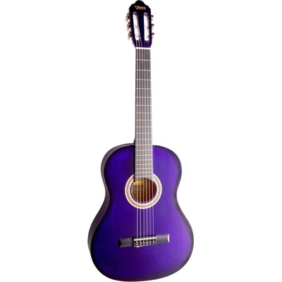 Valencia Класическа китара Valencia VC104 PPS, Размер 4/4, Пурпурна (VC104 PPS)