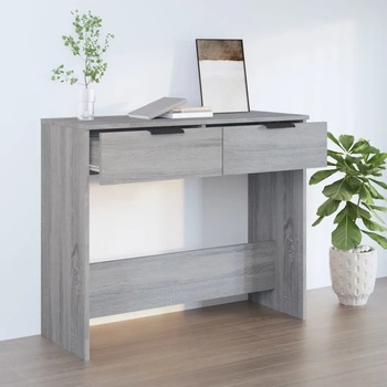 Image 1 of vidaXL Конзолна маса, сив сонома, 90x36x75 см, инженерно дърво (817073)