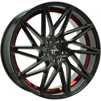 Keskin KT20 8,5x20 5x112 ET30 black RED INSIDE
