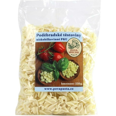 Pova nízkobílkovinné těstoviny vřetena 250 g