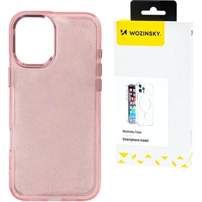Wozinsky Glitter Case за Samsung Galaxy S25 Ultra - розов с блясък (5907769369346)
