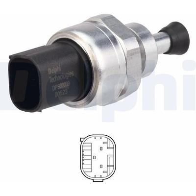 Senzor, tlak výfukového plynu DELPHI DPS00039-12B1