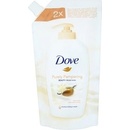 Dove Purely pampering tekuté mydlo s bambuckým máslem a vůní vanilky náhradní náplň 500 ml