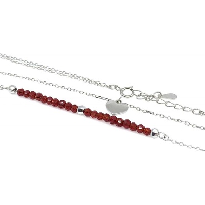 Jan Kos jewellery Stříbrný řetízek s přívěskem 12117611