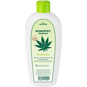 Alpa konopný šampón na vlasy 430 ml