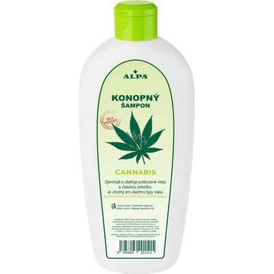 Alpa konopný šampón na vlasy 430 ml