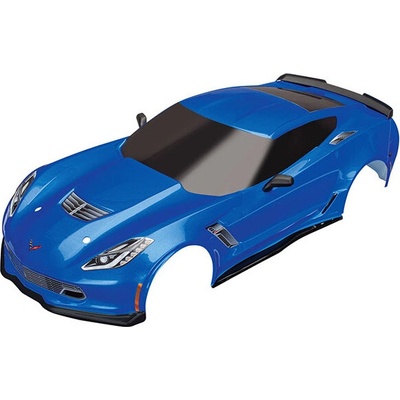 Traxxas karosérie Chevrolet Corvette Z06 modrá