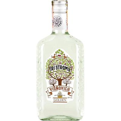Tri Stromy Višňovica 42% 0,7 l (čistá fľaša)