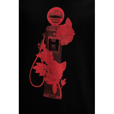 HUGO Памучна тениска HUGO Dikerd (50564024)