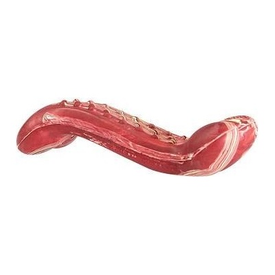 HipHop Dog Antibakteriální dentální kost s vůní slaniny přírodní guma 11 cm