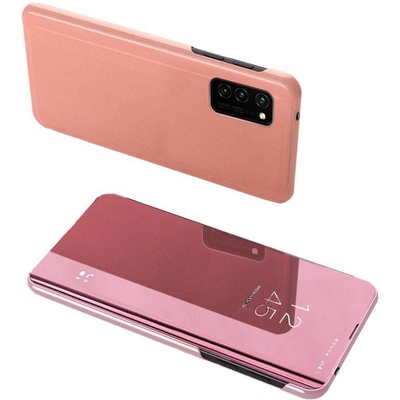 Púzdro MG Clear View Samsung Galaxy A72, ružové