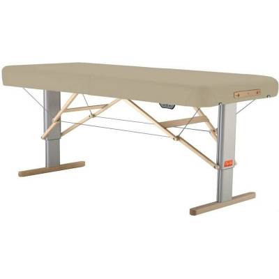 Clap Tzu Linea Physio Prenosný elektrický masážny stôl Farba: PU - perlová (pearl), Rozmery: 192 x 65 cm, Doplnky: sieťové napájanie + vstavané elektrické vyhrievanie + nožný spínač od 192*65 cm | 29