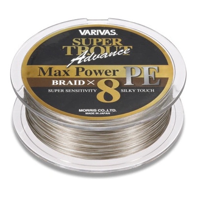Varivas Šňůra Super Trout Advance Max Power PE #1,5 150m 0,205mm 12,97kg