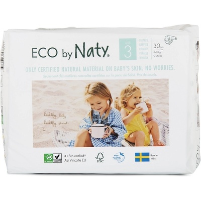 Naty Nature Babycare Midi 3 4-9 kg 50 ks