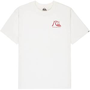 Quiksilver Мъжка тениска Quiksilver Evo Original BS S/S T-shirt - Snow White (216-8982-0412)