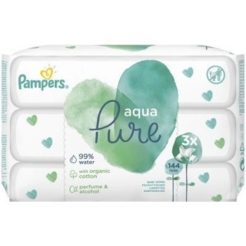 Pampers wipes aqua 3 x 48 ks