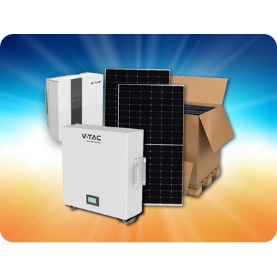 V-TAC Solárny invertor 3,6kW ON/OFF GRID HYBRID s LCD displejom SINGLE PHASE IP65 11374