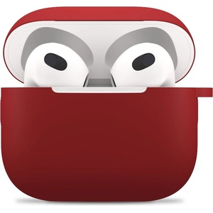  Червен силиконов кейс за AirPods 3 от NEXT ONE (K-AP3-SIL-RED)