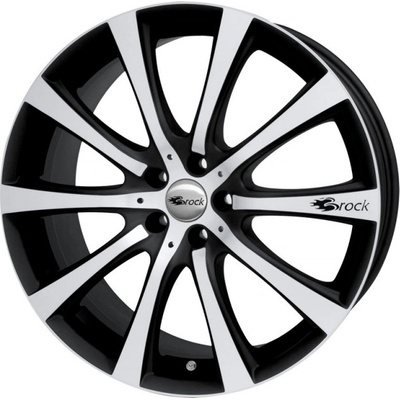Brock B21 8x18 5x120 ET35 matt black polished