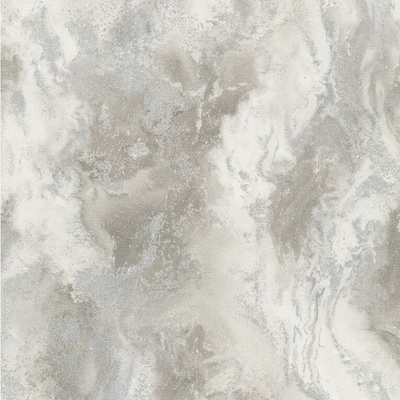 Erismann 10614-38 Vliesové tapety na stenu Elle Decoration 5, rozmery 0,53 x 10,05 mmramor hnedo-krémový so striebornými odleskami