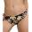 Roxy Fearless Flow Classic bikini bottom - Black (Anthracite Nostalgic Feels Ful)