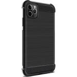 IMAK iPhone 11 Pro IMAK VEGA силиконов калъф за телефон, удароустойчив, с карбонов мотив, ЧЕРЕН (GP-91056)