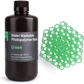 Elegoo Water-washable Resin 1KG, Green (50.103.0004)
