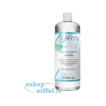 Inebrya Karyn Hygiene dezinfekční čisticí šampon na vlasy a tělo 1000 ml