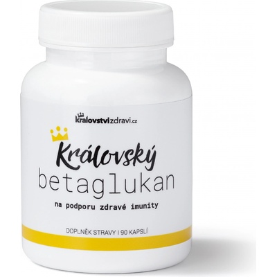 Kráľovsky Betaglukan 260 mg + Vitamín C + D 90 veg kapsúl