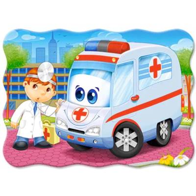 Castorland - Puzzle Ambulance Doctor 30 pieces - 1 - 39 piese