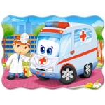 Castorland - Puzzle Ambulance Doctor 30 pieces - 1 - 39 piese