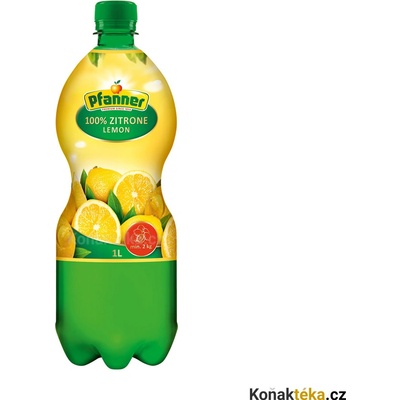 Pfanner Citronová šťáva 100% 1 l