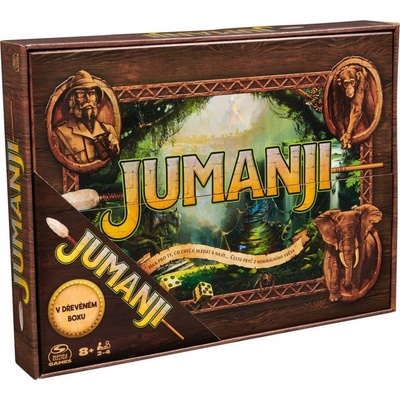 Spin Master Jumanji dřevěná edice – Zboží Dáma