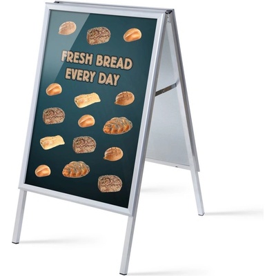 Jansen Display Set reklamního áčka A1, Chléb, anglicky, 639 x 1094 mm