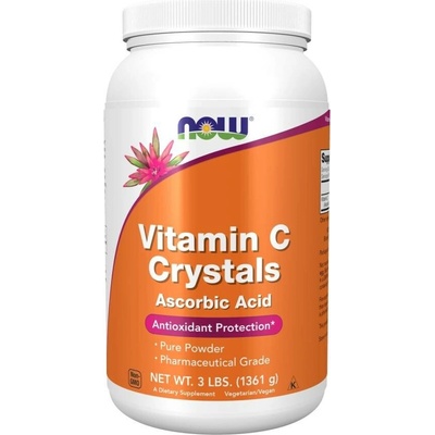 Now Foods Vitamin C Crystals Powder 1361 g