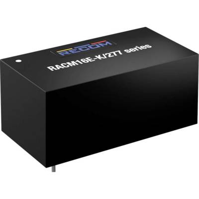 RECOM RACM16E-05SK/277 AC/DC vestavný zdroj, uzavřený 5 V 5 A 16 W