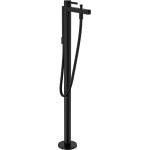 Hansgrohe Finoris - Свободностоящ смесител за вана с аксесоари, черен мат 76445670 (76445670)
