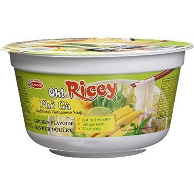 Oh! Ricey instantní polévka Pho v mísce kuřecí 70 g