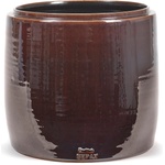 Serax Glazed Shades Кашпа 26 см, кафява (B7622015)