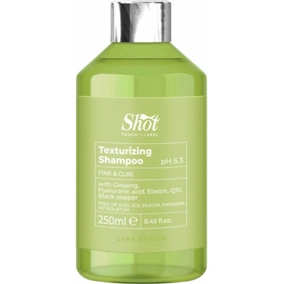 Shot Texturizing Shampoo - šampón pre vytvorenie textúry pre jemné aj kučeravé vlasy Texturizing - šampón, 250 ml