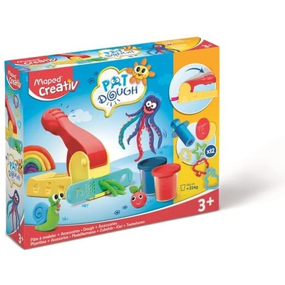 Maped Комплект глина и формички, 16 части, MAPED CREATIV "Pat Dough" 907215 (907215)