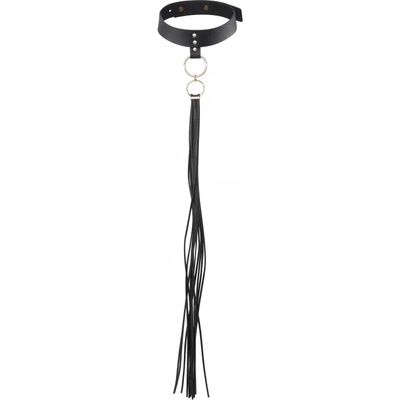 Огърлица и камшик, моден еротичен аксесоар - MAZE Tassel Choker (BIJOUX0137)