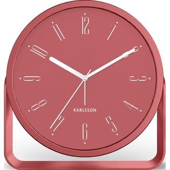 Karlsson Будилник Regal Numbers бледочервен (KA5989RD)