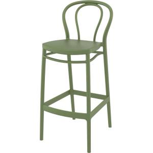 Bogdan Furniture Am Бар стол Виктор маслено зелен